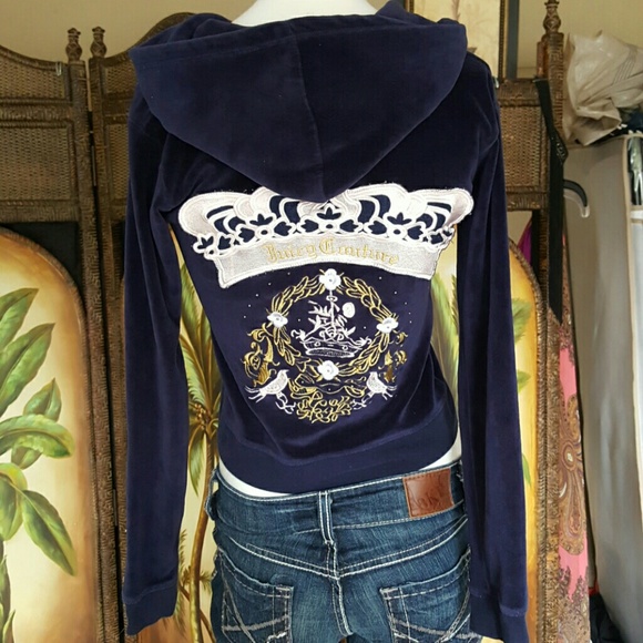 Juicy Couture Jackets & Blazers - Juicy Couture velour jacket EUC